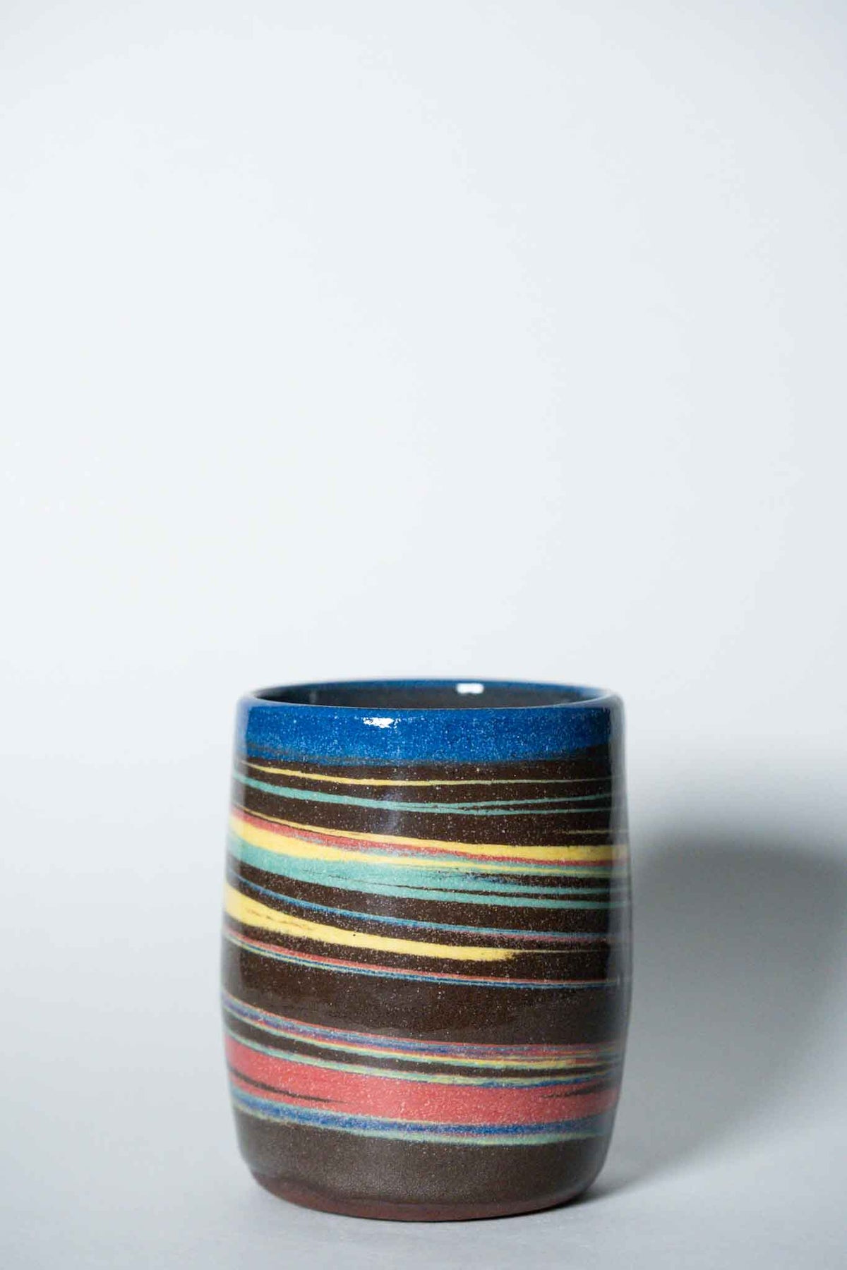 Multicolored Marble Cup