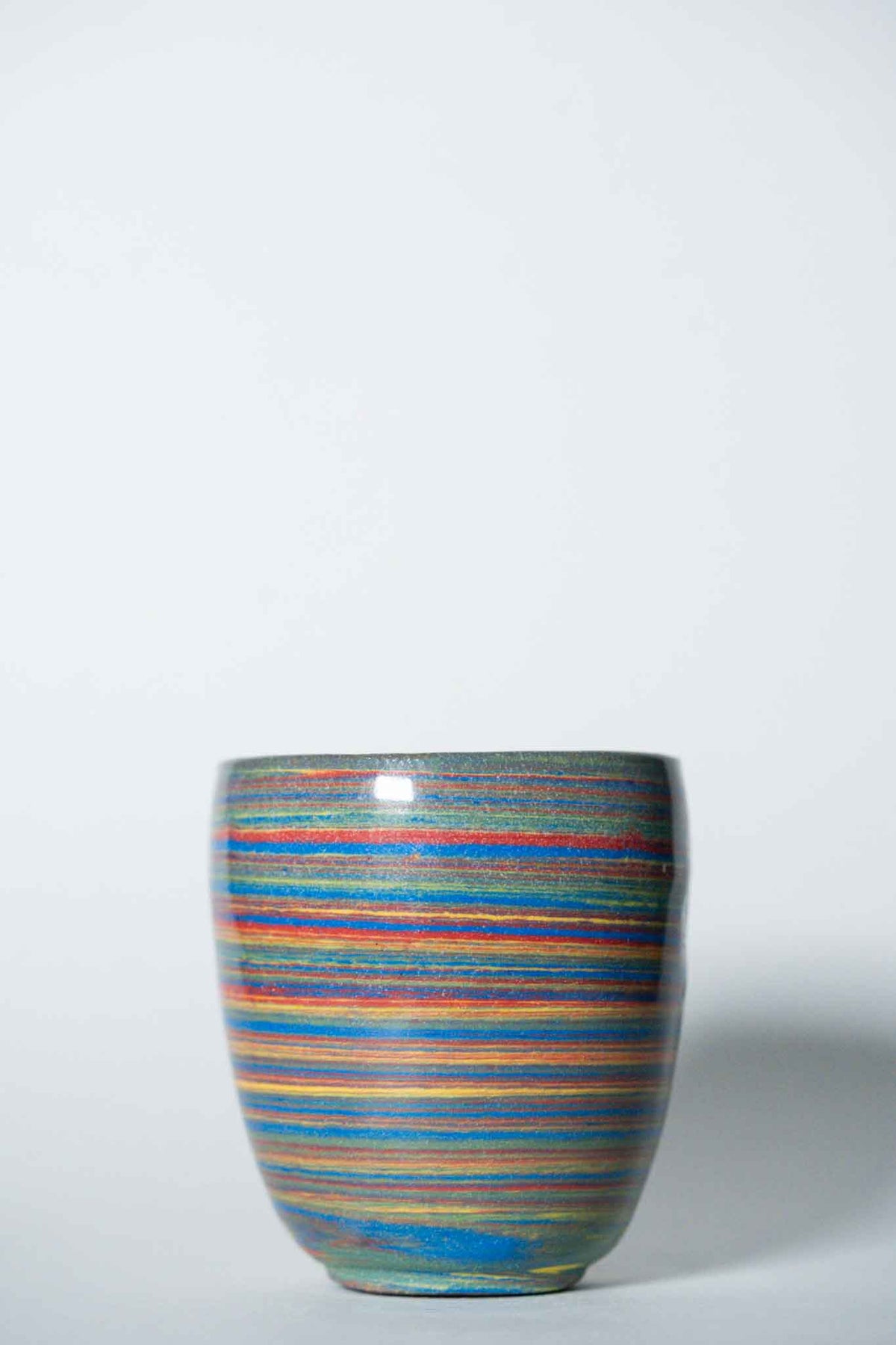 Multicolored Marble Cup