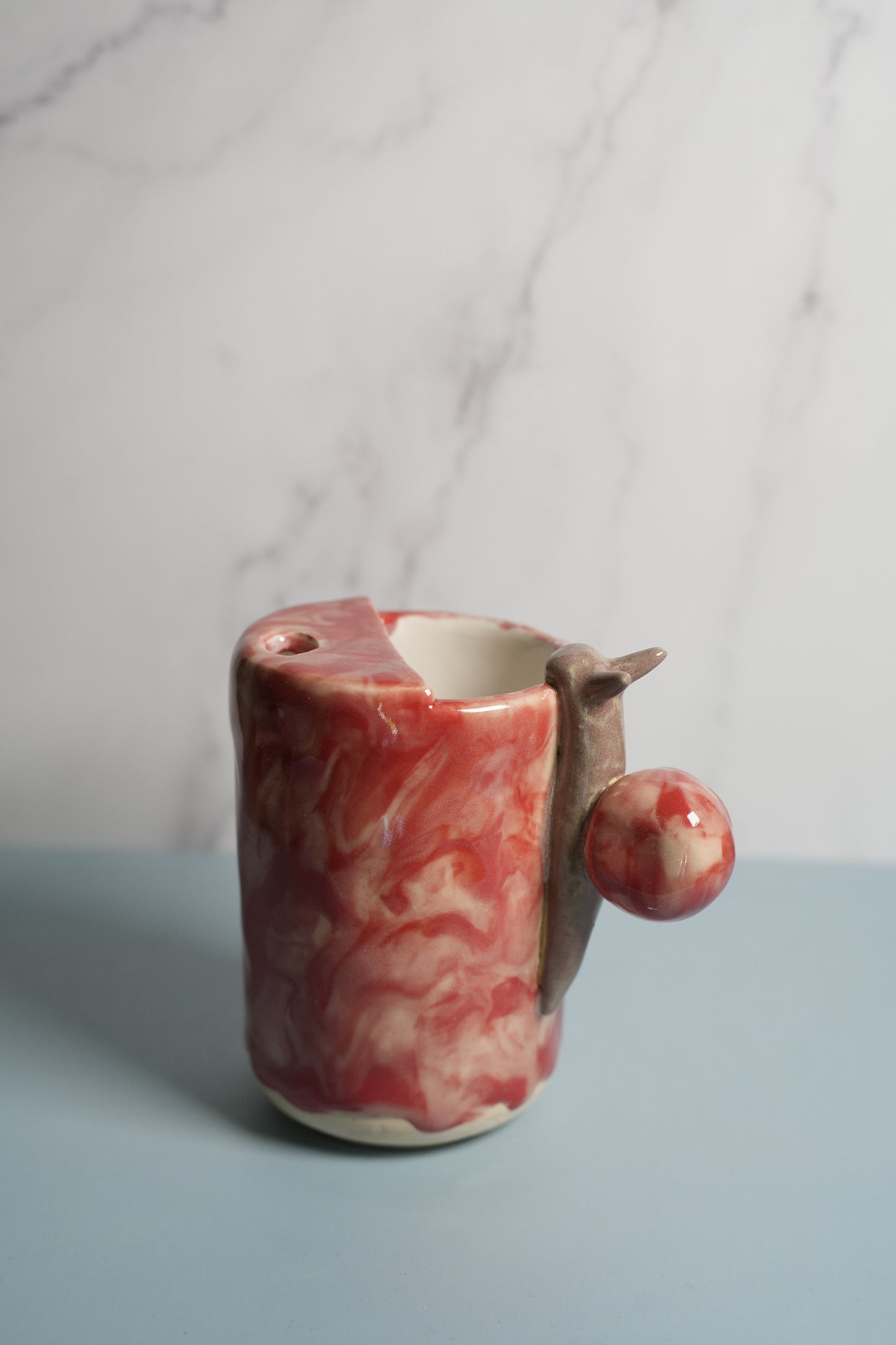 Snail travel cup