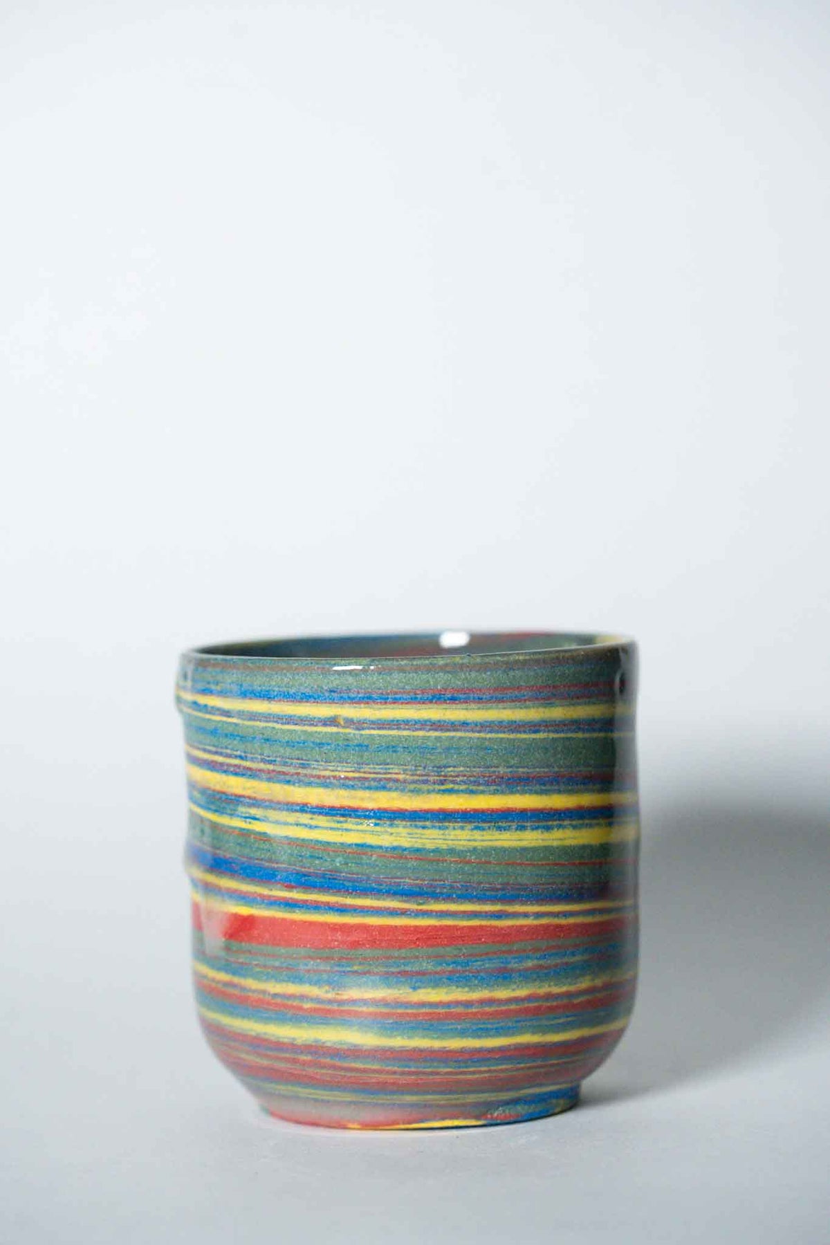 Multicolored Marble Cup