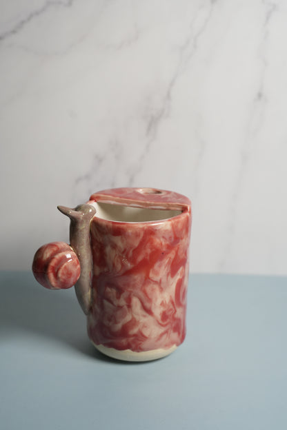 Snail travel cup