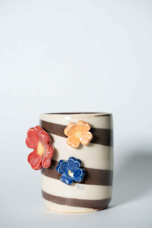 Flower Marble Cup