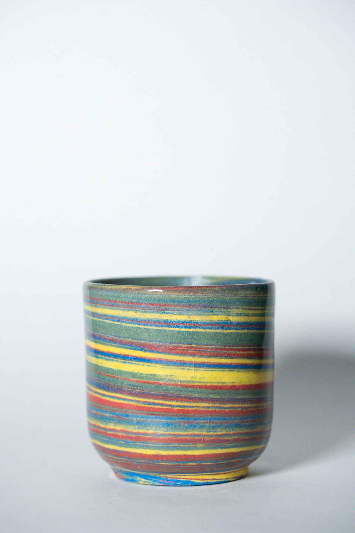 Multicolored Marble Cup