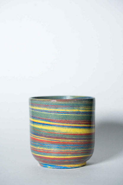 Multicolored Marble Cup
