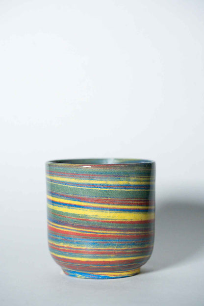 Multicolored Marble Cup