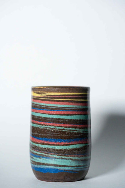 Multicolored Marble Cup