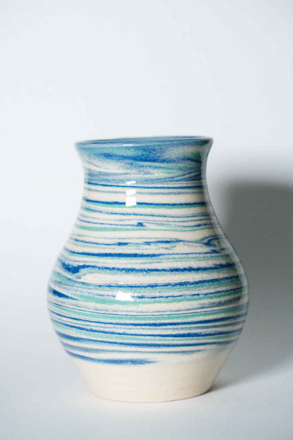 Multicolored Marble Vase