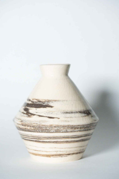 Marble Angular Vase