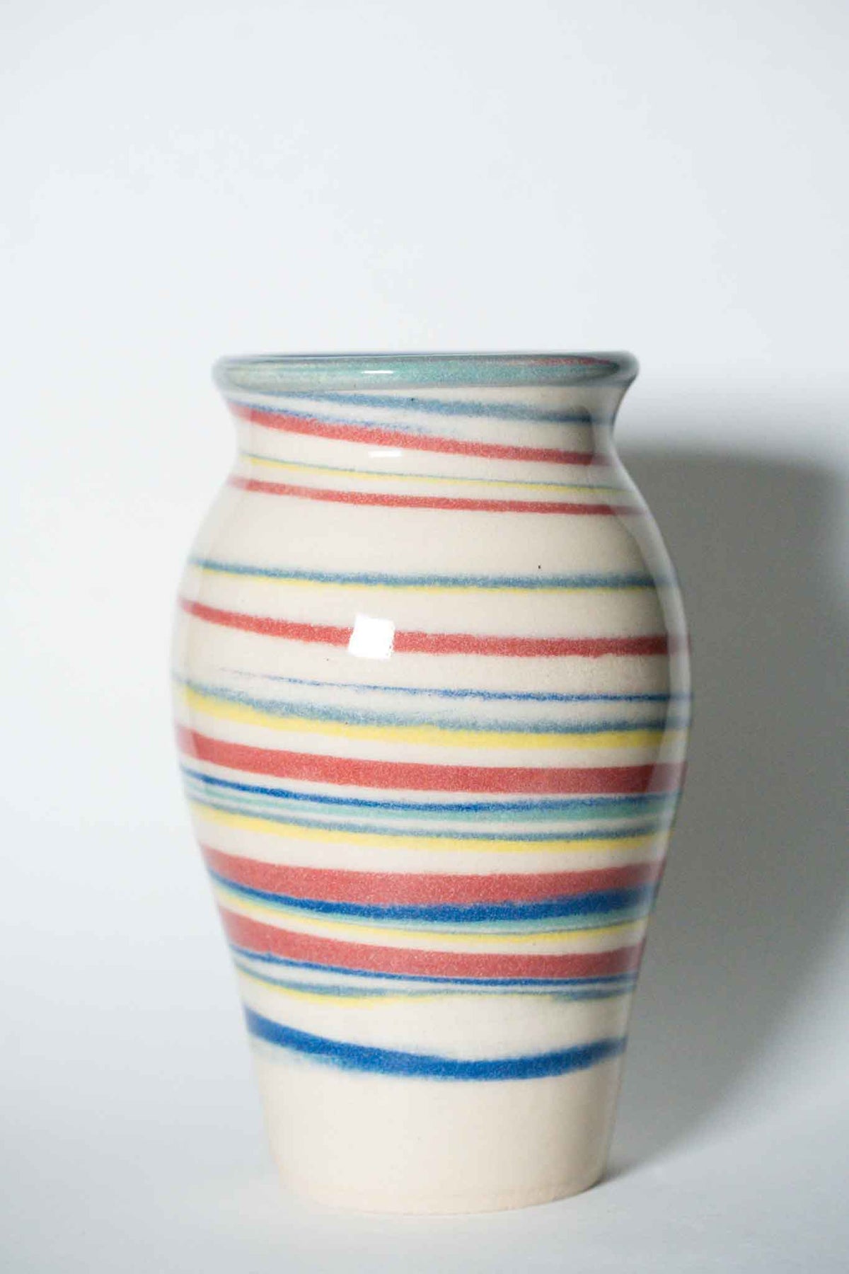 Multicolored Marble Vase