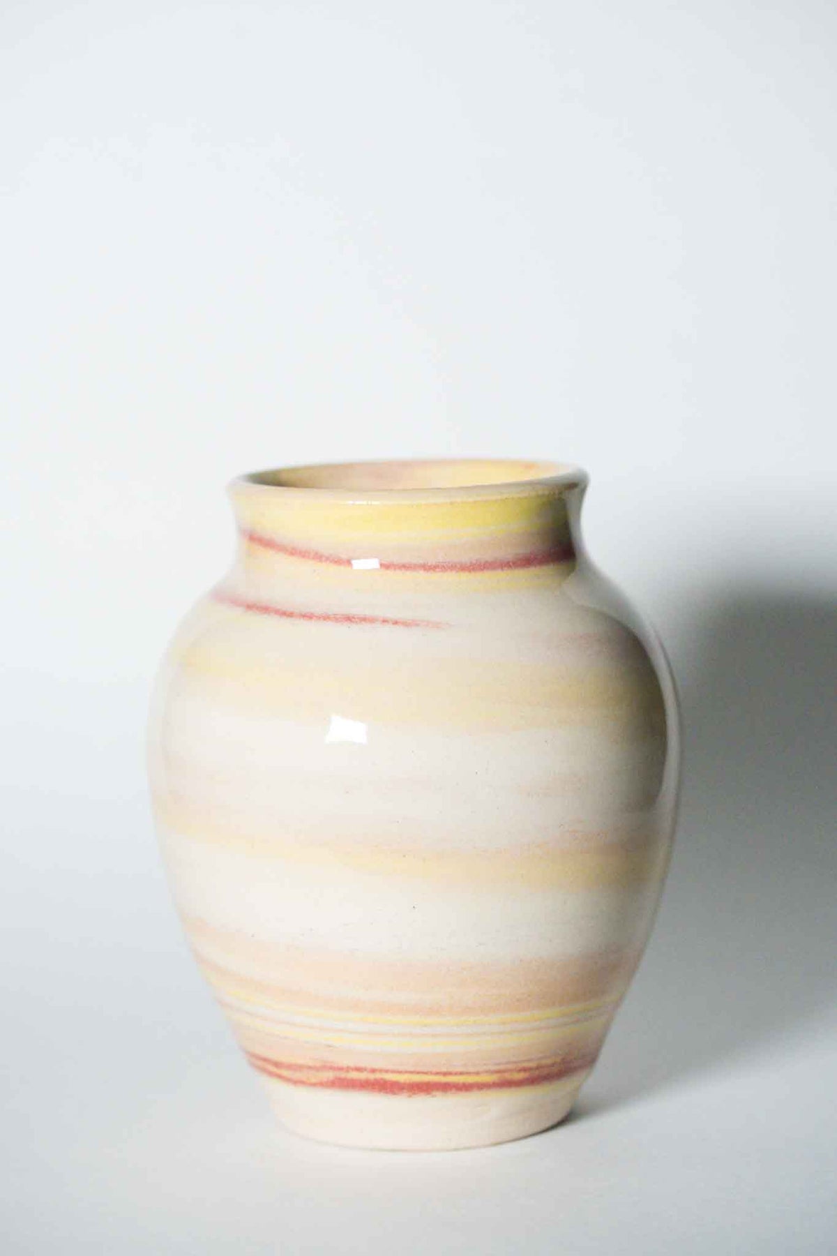 Multicolored Marble Vase