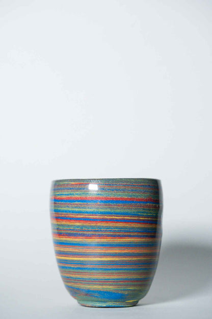 Multicolored Marble Cup