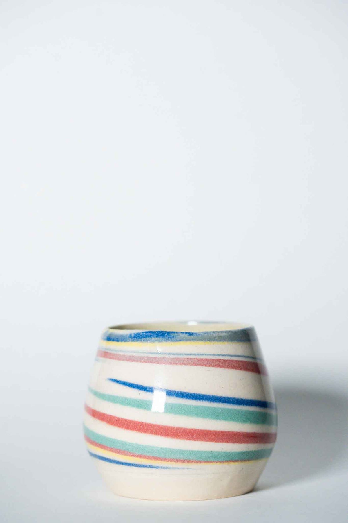 Multicolored Marble Wine Cup