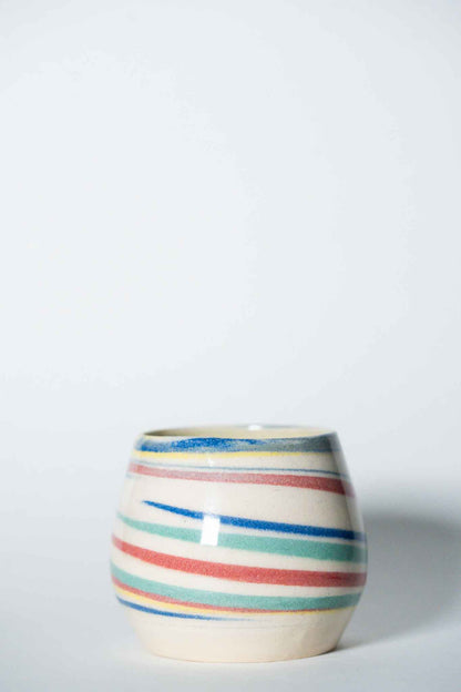 Multicolored Marble Wine Cup
