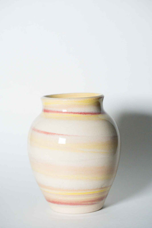 Multicolored Marble Vase