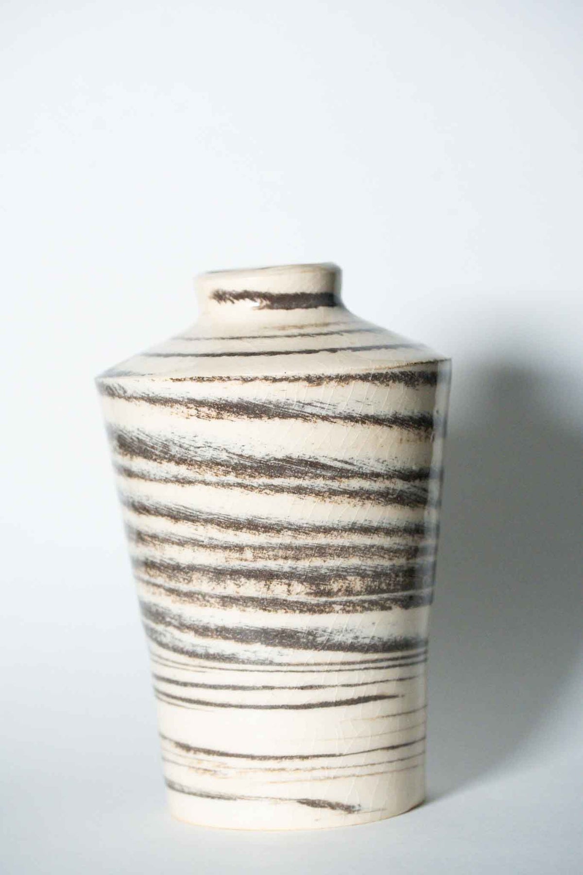 Marble Angular Vase