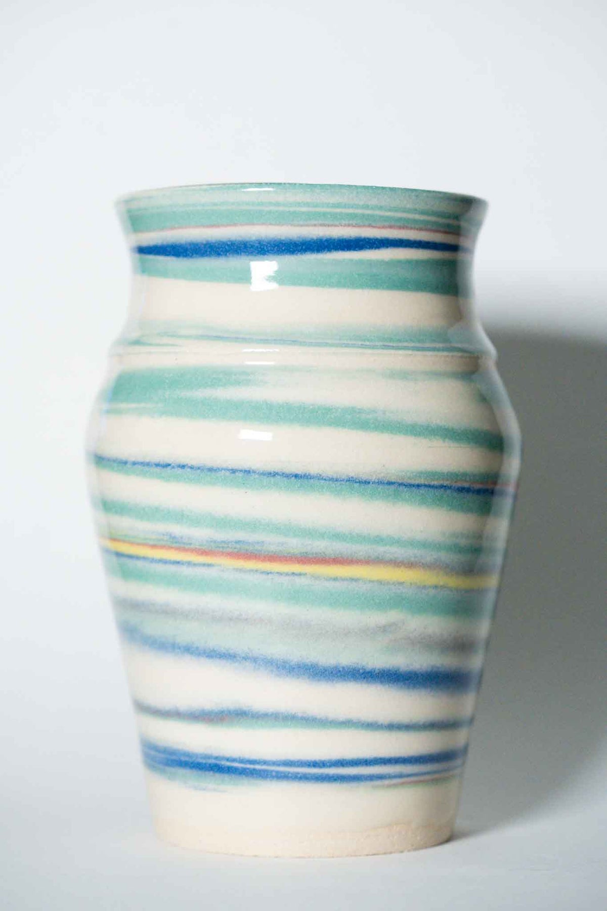 Multicolored Marble Vase