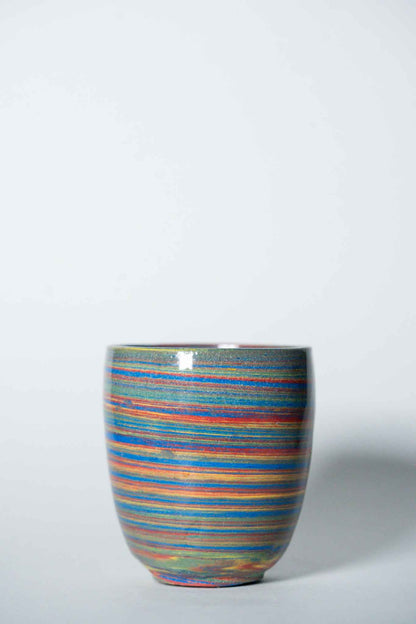 Multicolored Marble Cup