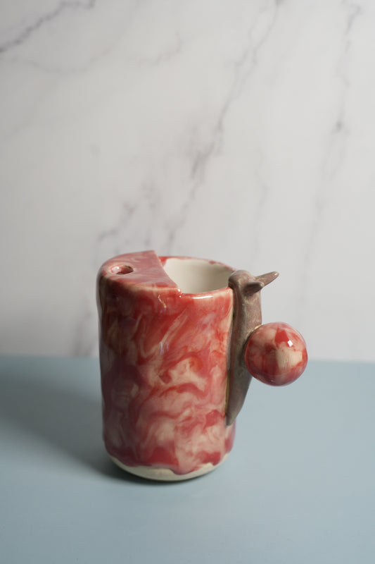 Snail travel cup