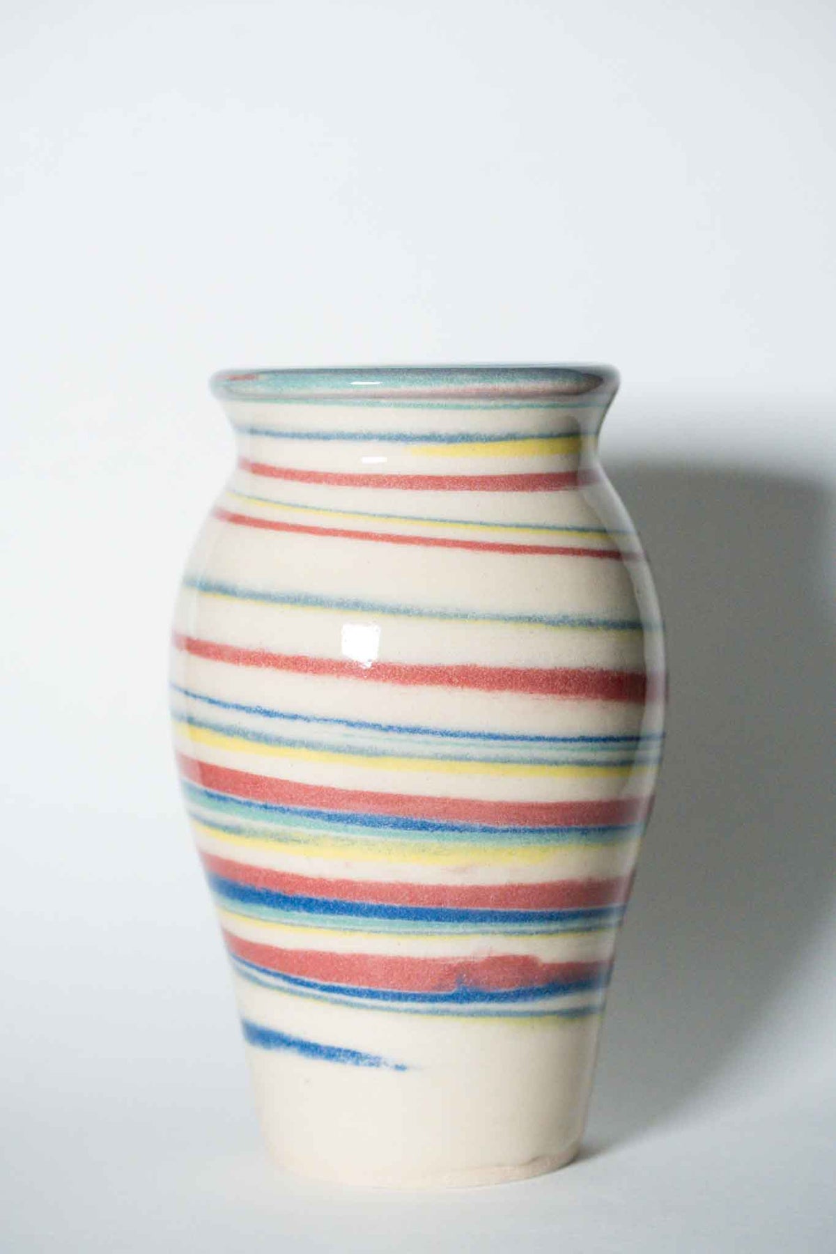 Multicolored Marble Vase
