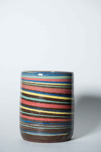 Multicolored Marble Cup